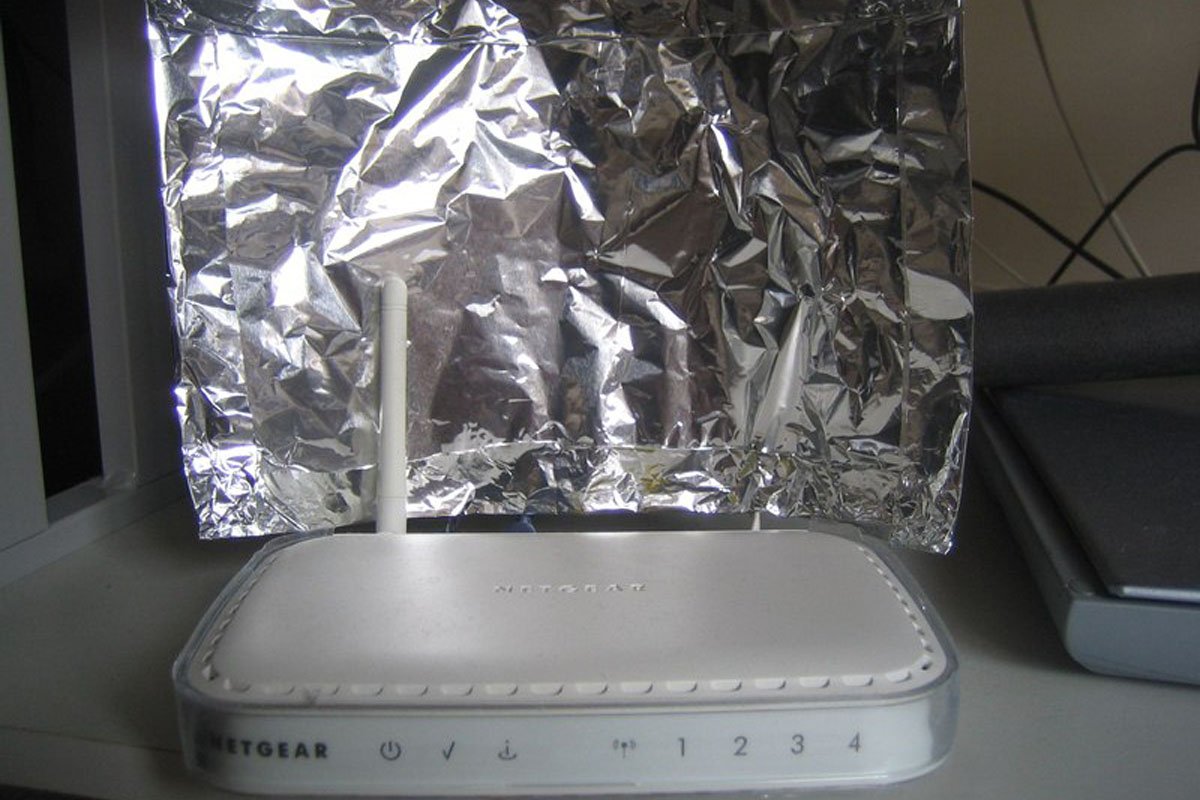 Folie de aluminiu – amplificator Wi-Fi: fantastic realizat manual