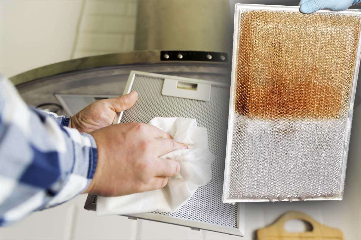 Cum să cureți rapid filtrele de hotă: trucul cu apă fierbinte și bicarbonat