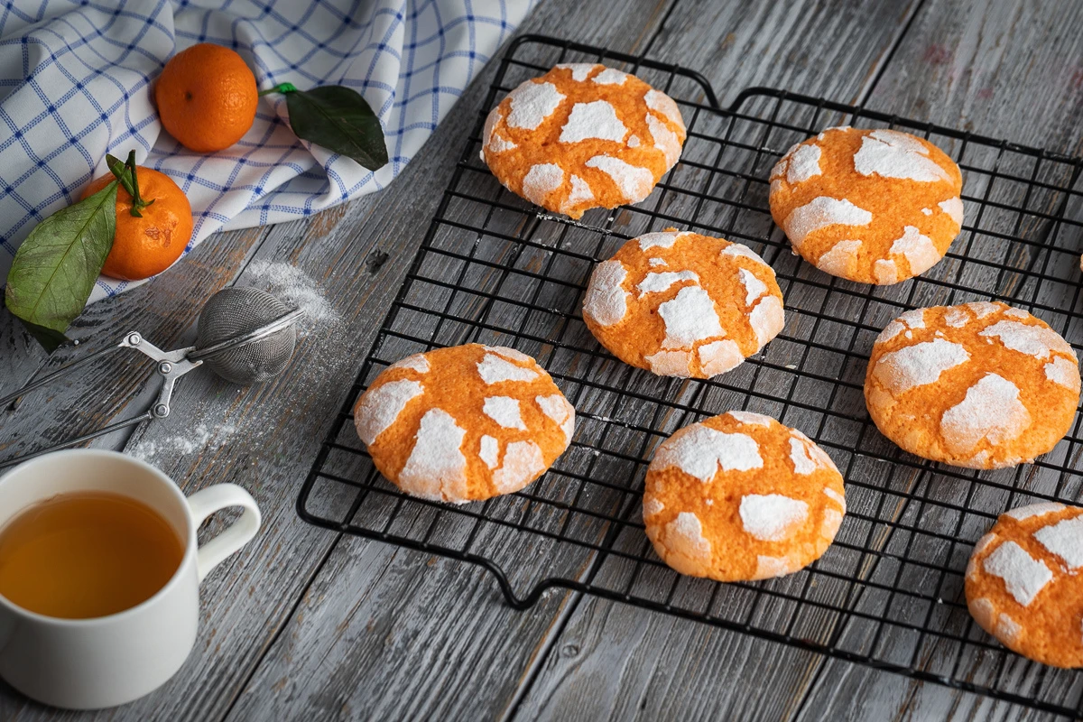 Fursecuri cu portocală fără zahăr fără făină fără ulei umede înăuntru crocante afară și gata în 15 minute